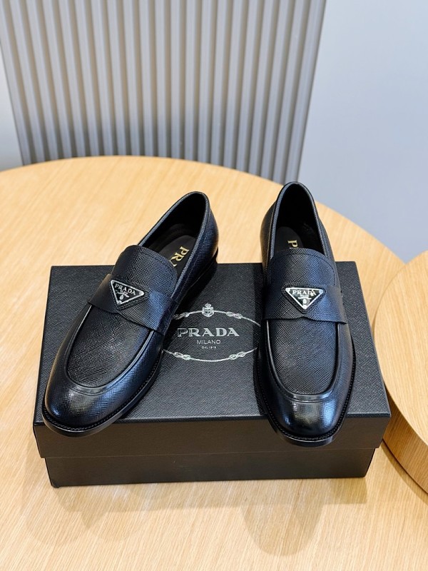 PL-1 Men's Leather Loafers-genuine Leather Outsole