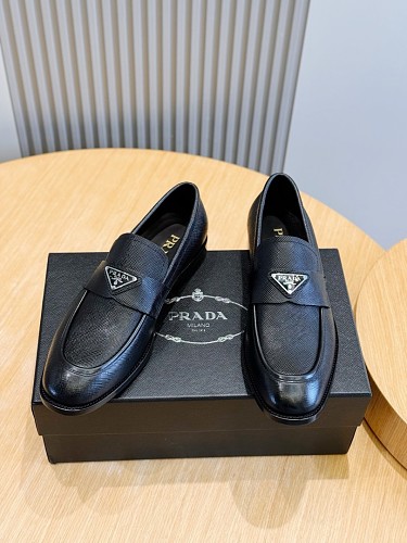 PL-1 Men's Leather Loafers-genuine Leather Outsole
