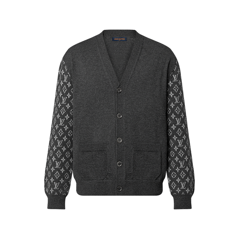 Cashmere Cardigan Dark Gray