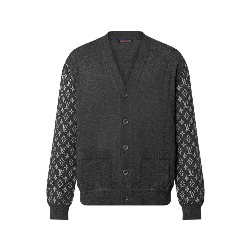 Cashmere Cardigan Dark Gray