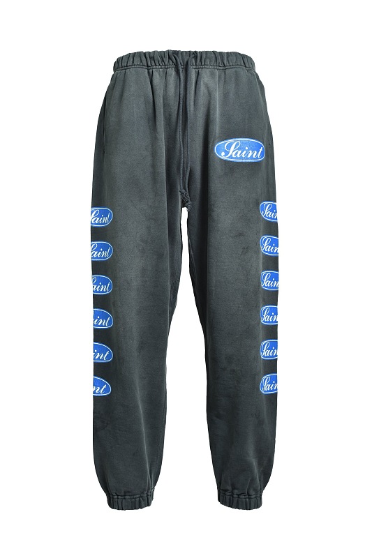Blue Saint Printed Pants