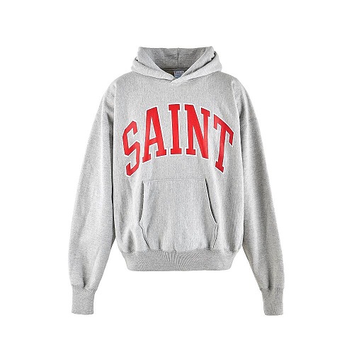Curved Printed Hoodie