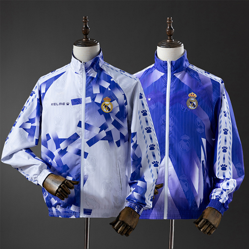 Wanban-25 26 Real Madrid Trench Coat Reversible S-3XL