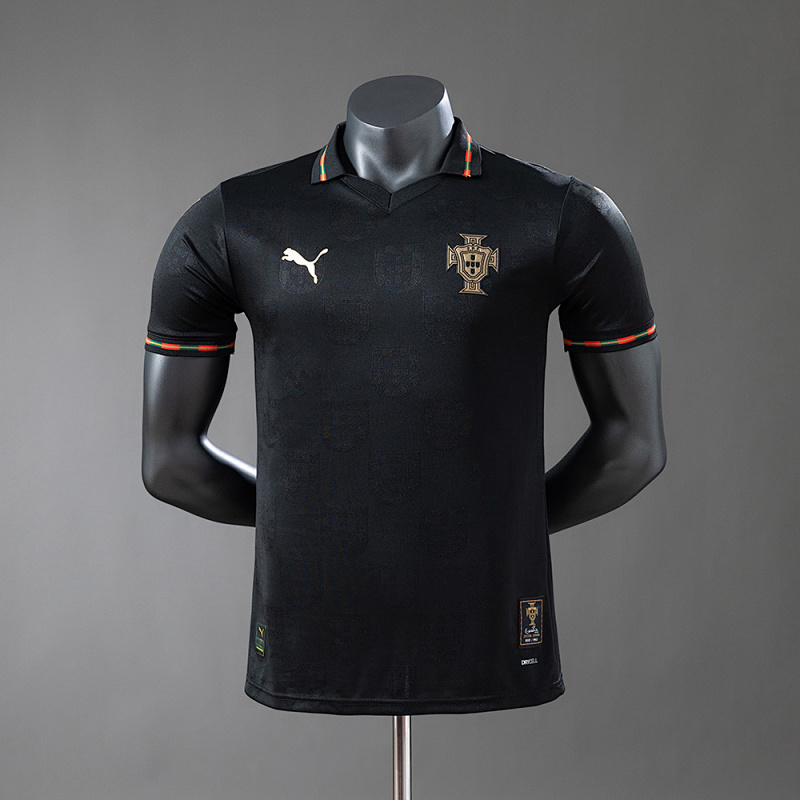 Wanban-Portugal Special Edition - Black Panther Player Version Jersey S-4XL
