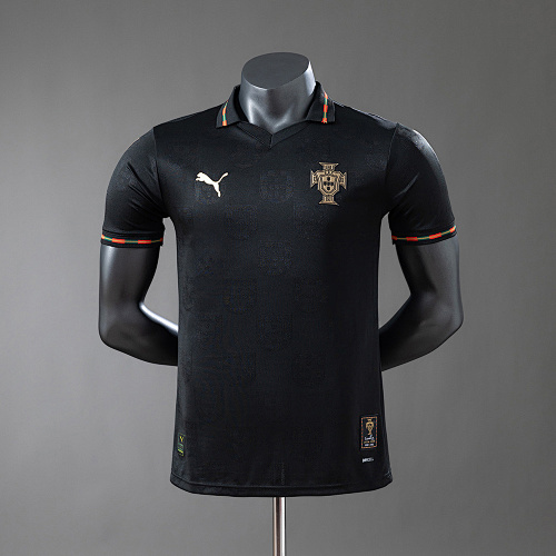 Wanban-Portugal Special Edition - Black Panther Player Version Jersey S-4XL