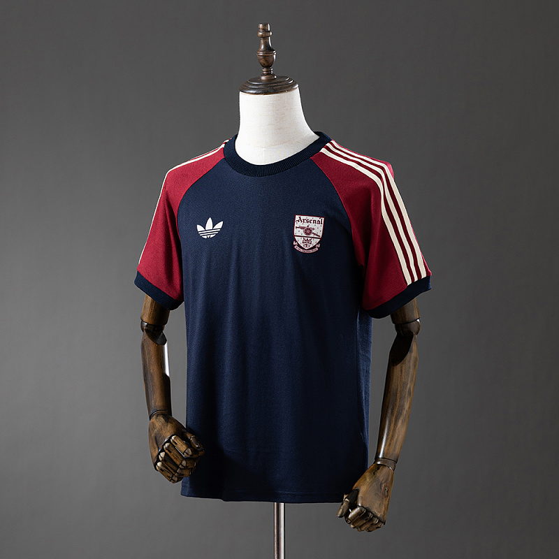 Wanban-Arsenal Adicolor Classics Navy T-Shirt S-3XL