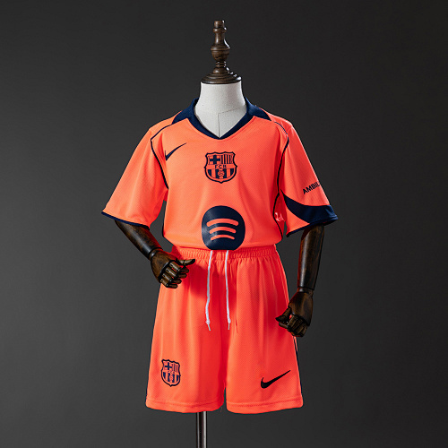 Wanban-25 26 Kids Barcelona Third Away Game 16-28