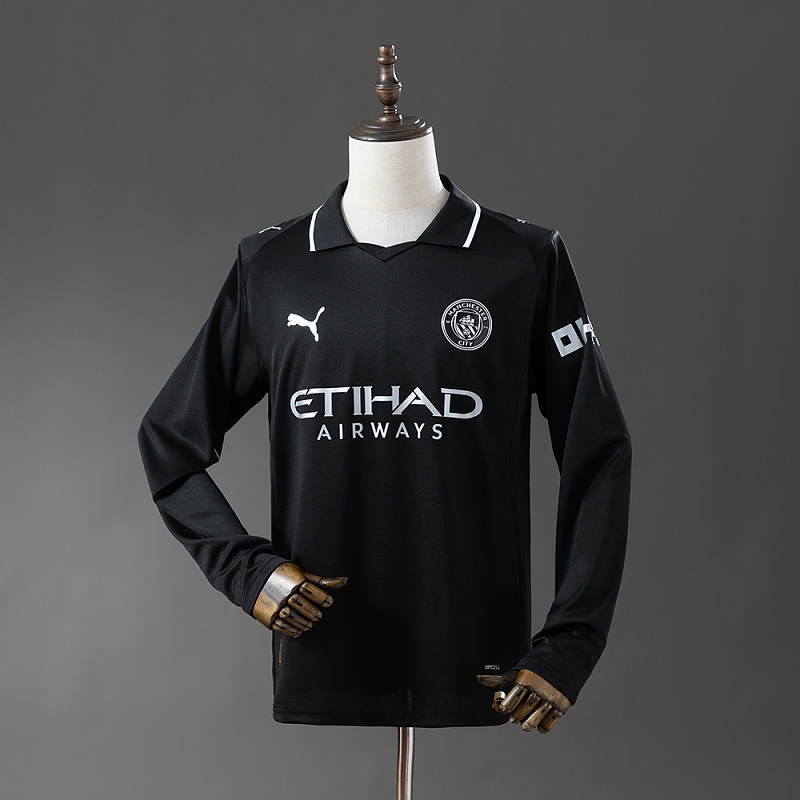 Wanban-Manchester City 25 26 Away Long Sleeve Jersey S-4XL