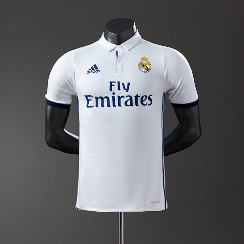 Wanban-Real Madrid 14 15 Home Player Version Retro Jersey S-3XL