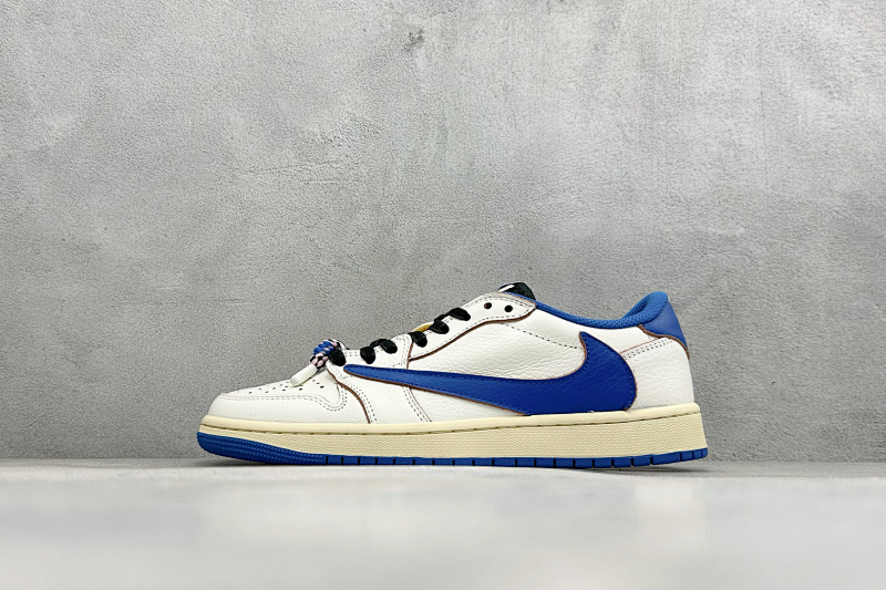 Zhenhui-Travis Scott X Fragment Design X Jordan Air Jordan 1 Low OG SP -DM7866-104