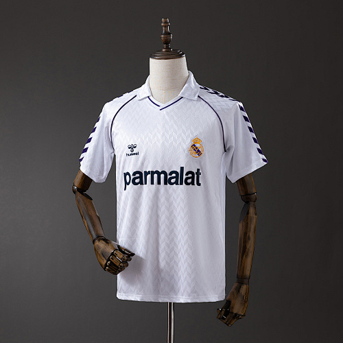 Wanban-Retro Real Madrid 86 87 Home S-Xxl