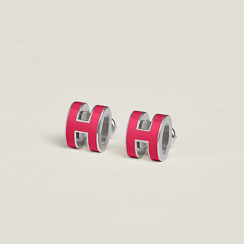 JG-H608002FPB3 Mini Pop H Earrings