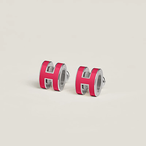 JG-H608002FPB3 Mini Pop H Earrings