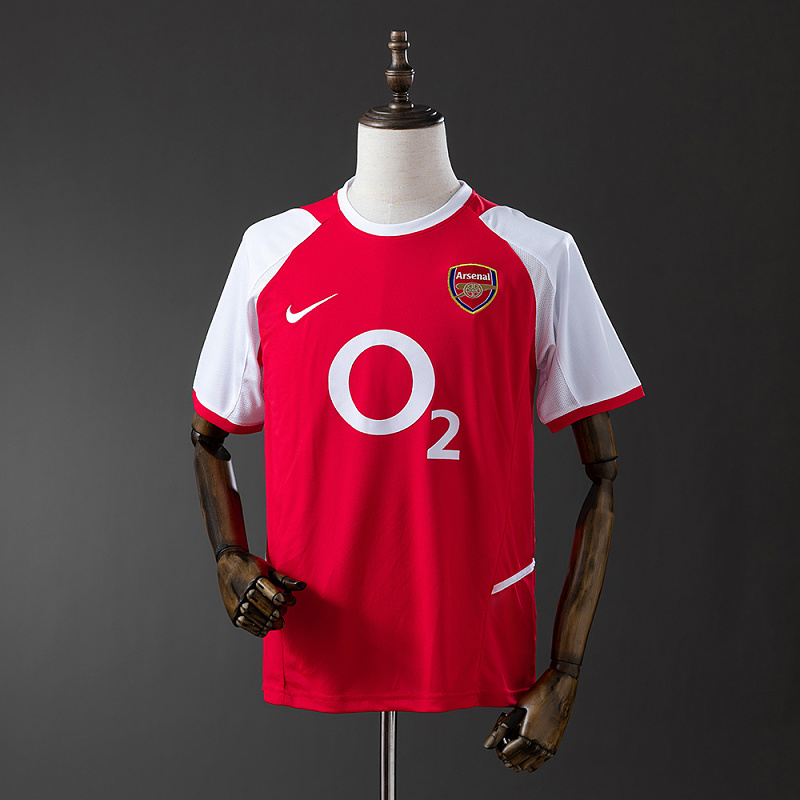 Wanban-Retro 02 04 Arsenal Home S-Xxl