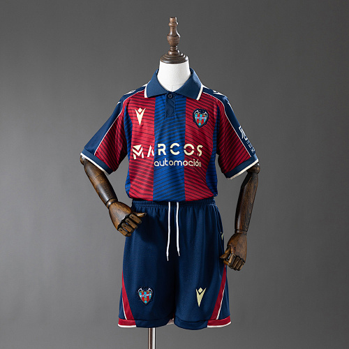 Wanban-Levante UD 25 26 Home Kids Kit Jersey Size 16-28