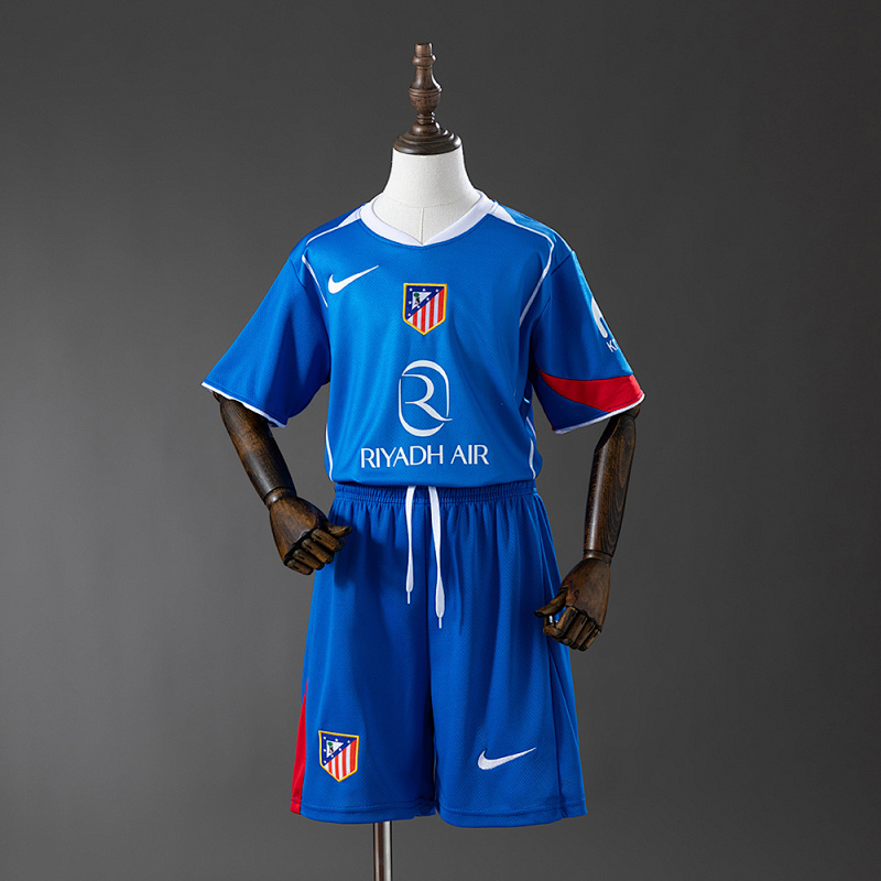 Wanban-Atletico Madrid 25 26 Third Away Kids Kit Jersey Size 16-28