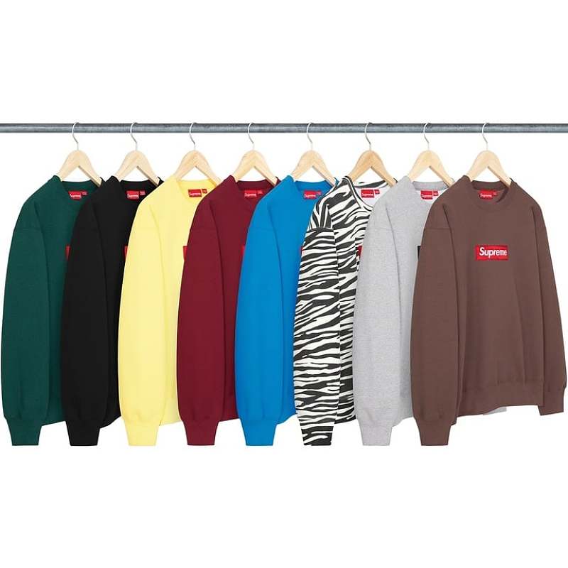 RR- Box Logo Crewneck