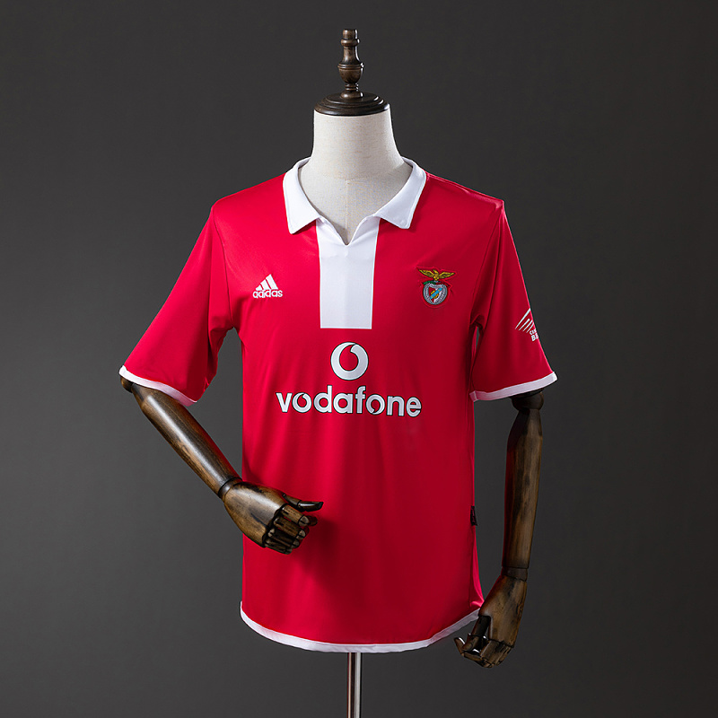 Wanban-Retro 04 05 Benfica Home S-2XL