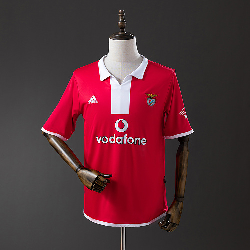 Wanban-Retro 04 05 Benfica Home S-2XL