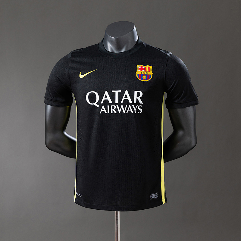 Wanban-Barcelona 13 14 Player Version Retro Third Jersey S-3XL