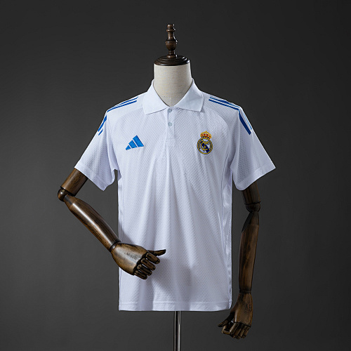 Wanban-Real Madrid 25 26 Polo - White S-Xxl