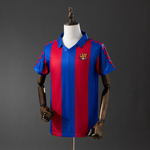Wanban-Retro Barcelona 90 92 Home S-4XL
