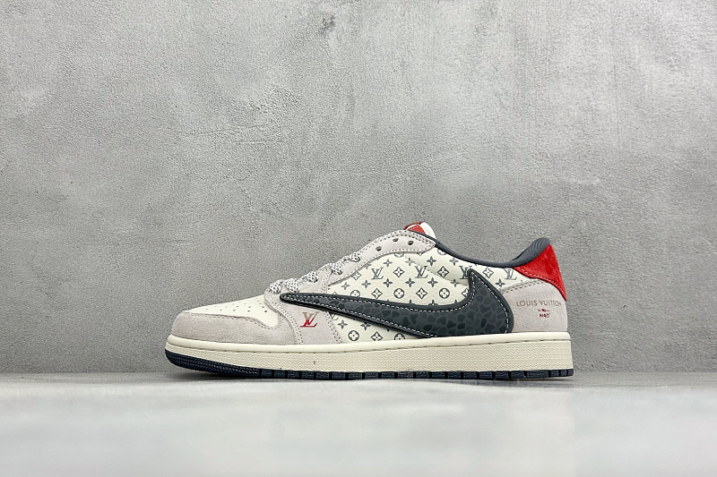 Zhenhui-Travis Scott X LV X Air Jordan 1 Low OG SP AJ1 -XS2025-DF25