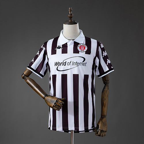 Wanban-St. Pauli 00 01 Home Retro Jersey S-Xxl