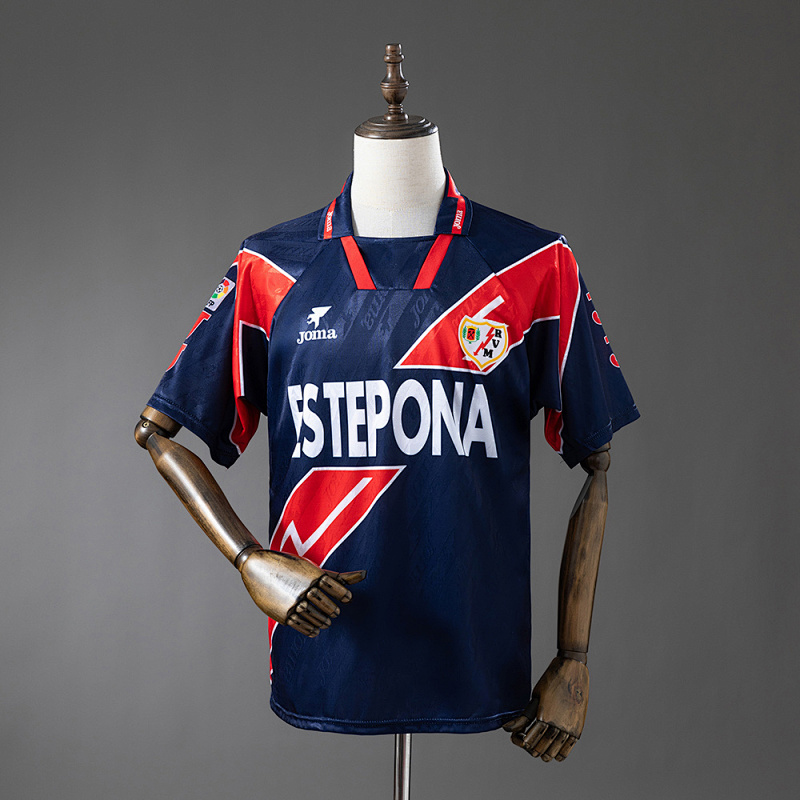 Wanban-Rayo Vallecano 95 96 Away Retro Jersey S-Xxl