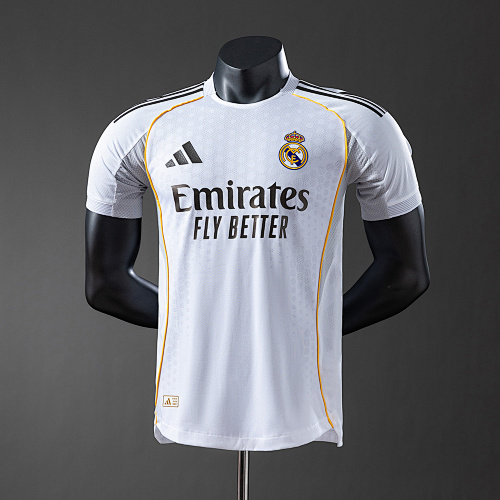 Wanban-Real Madrid 25 26 Player Version Home Jersey S-4XL