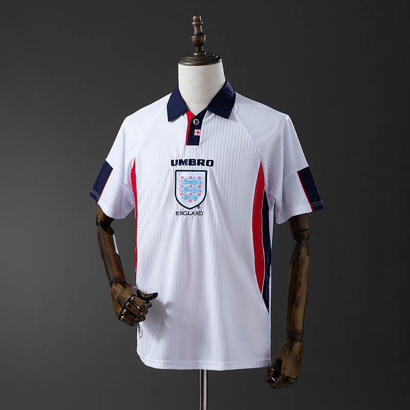 Wanban-Retro England Home S- Xxl