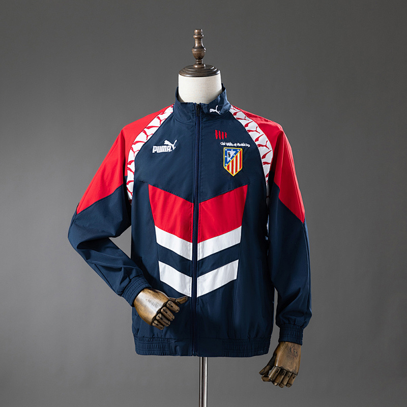 Wanban-Atletico Madrid 96 98 Windbreaker S-Xxl