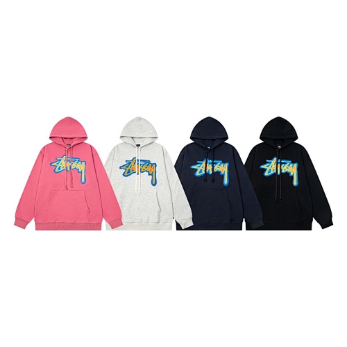 Xichao-111101 Stussy Thermal Stock Hoodie Logo S-x