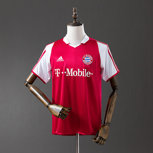 Wanban Bayern Munich 03 04 Home Retro Jersey S-Xxl