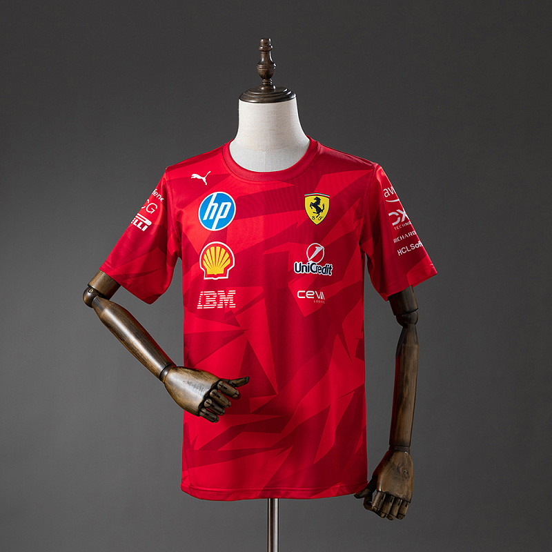 Wanban F1 Ferrari T-shirt Red S-5XL