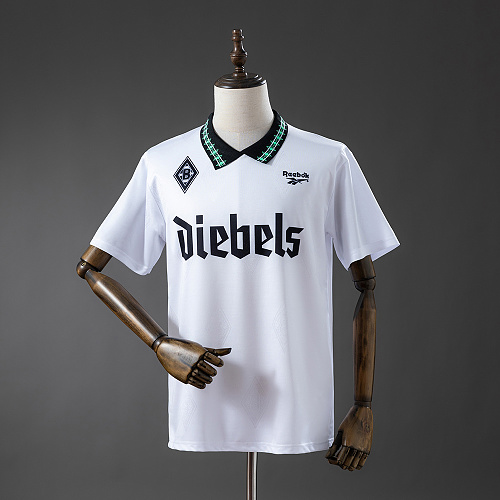 Wanban Borussia Monchengladbach 95 96 Home Retro Jersey S-Xxl