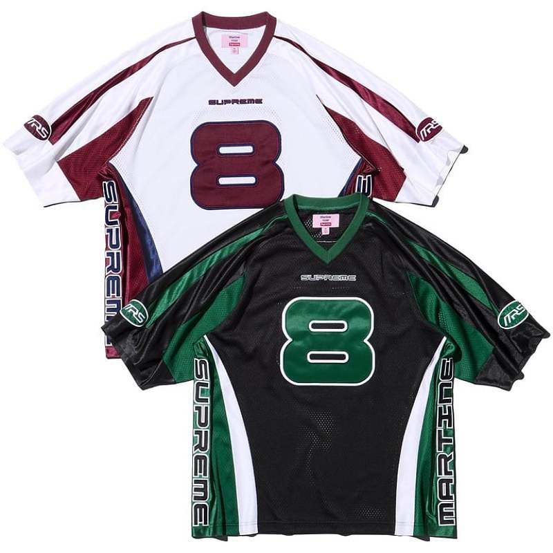 Ayun-660420213 Supreme Martine Rose Football Jersey T S-Xl