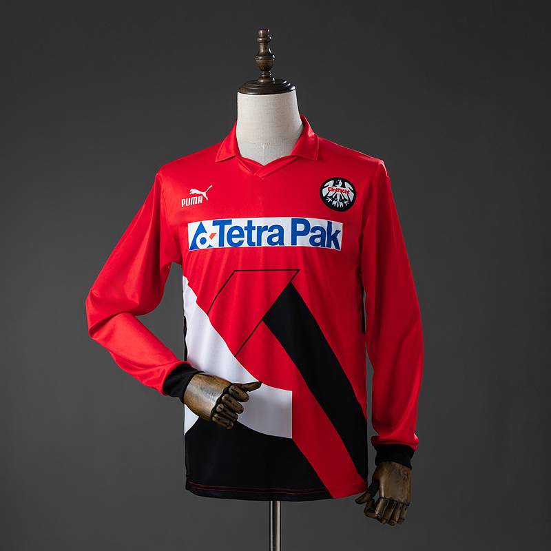 Wanban-Frankfurt 93 95 Home Long-Sleeve Retro Jersey S-Xxl