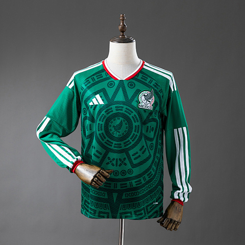 Wanban-Mexico Home Long-Sleeve Jersey S-4XL
