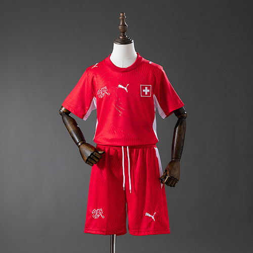 Wanban-Switzerland Home Kids Kit Jersey Size 16-28