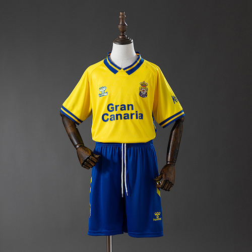 Wanban-Las Palmas 25 26 Home Kids Kit Jersey Size 16-28