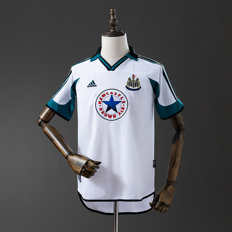 Wanban-Newcastle United 99 00 Away Retro Jersey S-Xxl