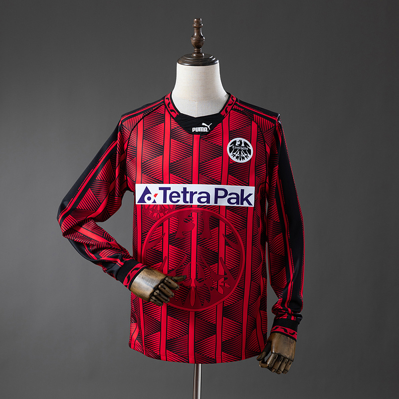 Wanban-Frankfurt 95 96 Home Long-Sleeve Retro Jersey S-Xxl