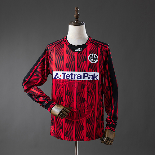 Wanban-Frankfurt 95 96 Home Long-Sleeve Retro Jersey S-Xxl