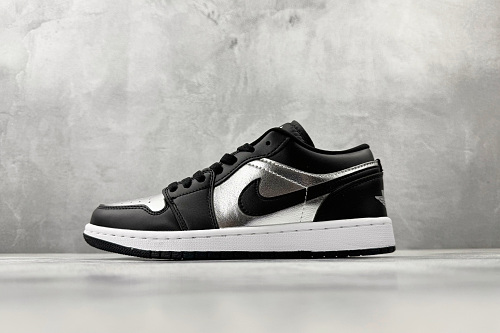 Zhenhui-Jordan Air Jordan 1 Low Silver Toe -DA5551-001