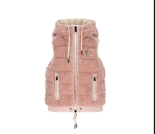 Padded Teddy Zip-up Gilet Vip S-L