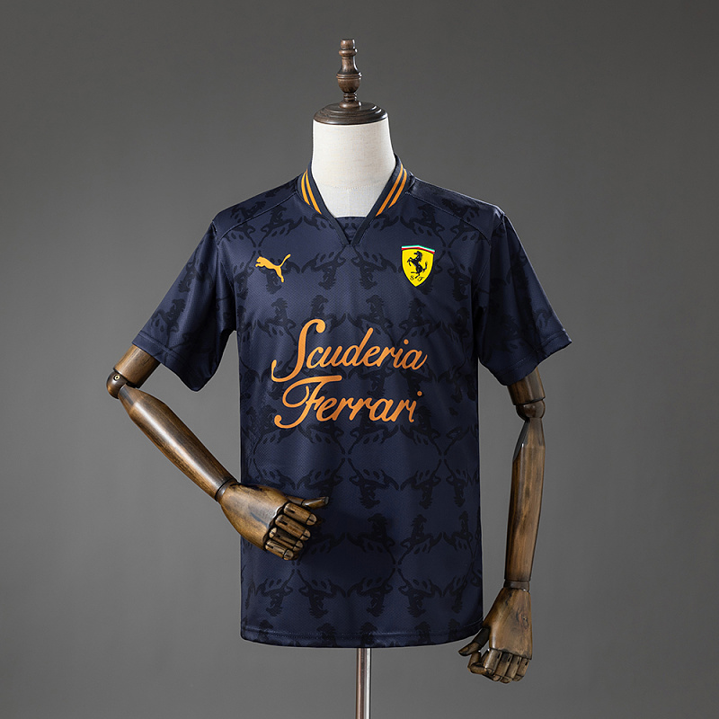 Wanban F1 Scuderia Ferrari Casual Shirts Black S-5XL