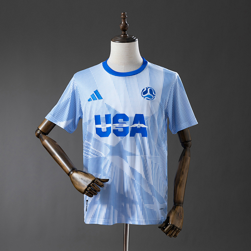 Wanban-USA Promotional Apparel - Blue Jersey S-4XL