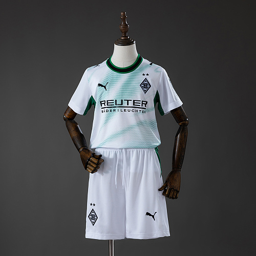 Wanban-Borussia Monchengladbach 26 27 Home Kids Kit Jersey Size 16-28