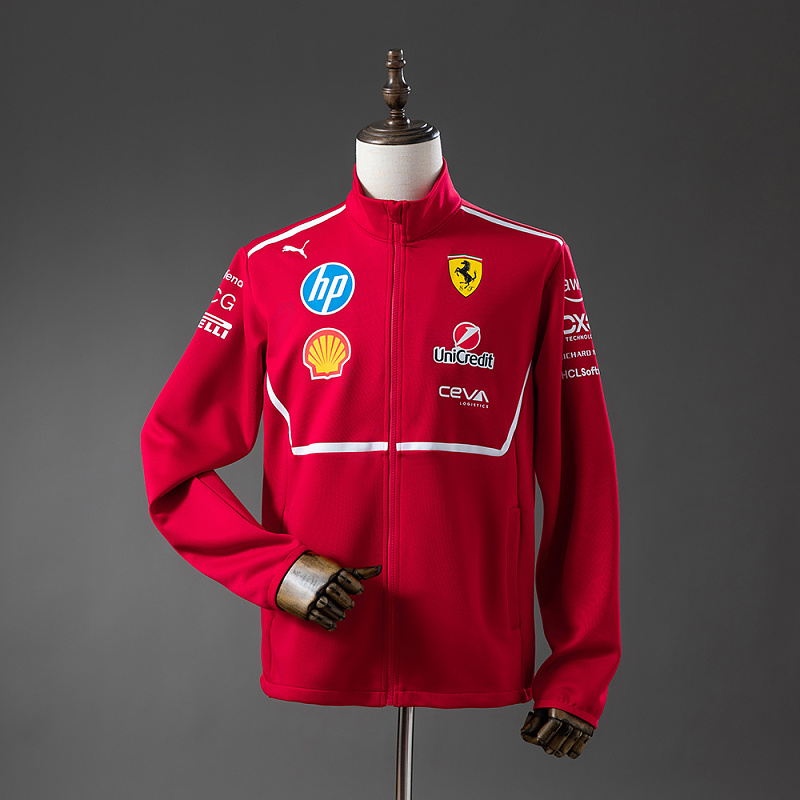 Wanban Ferrari F1 Jacket - Red S-5XL